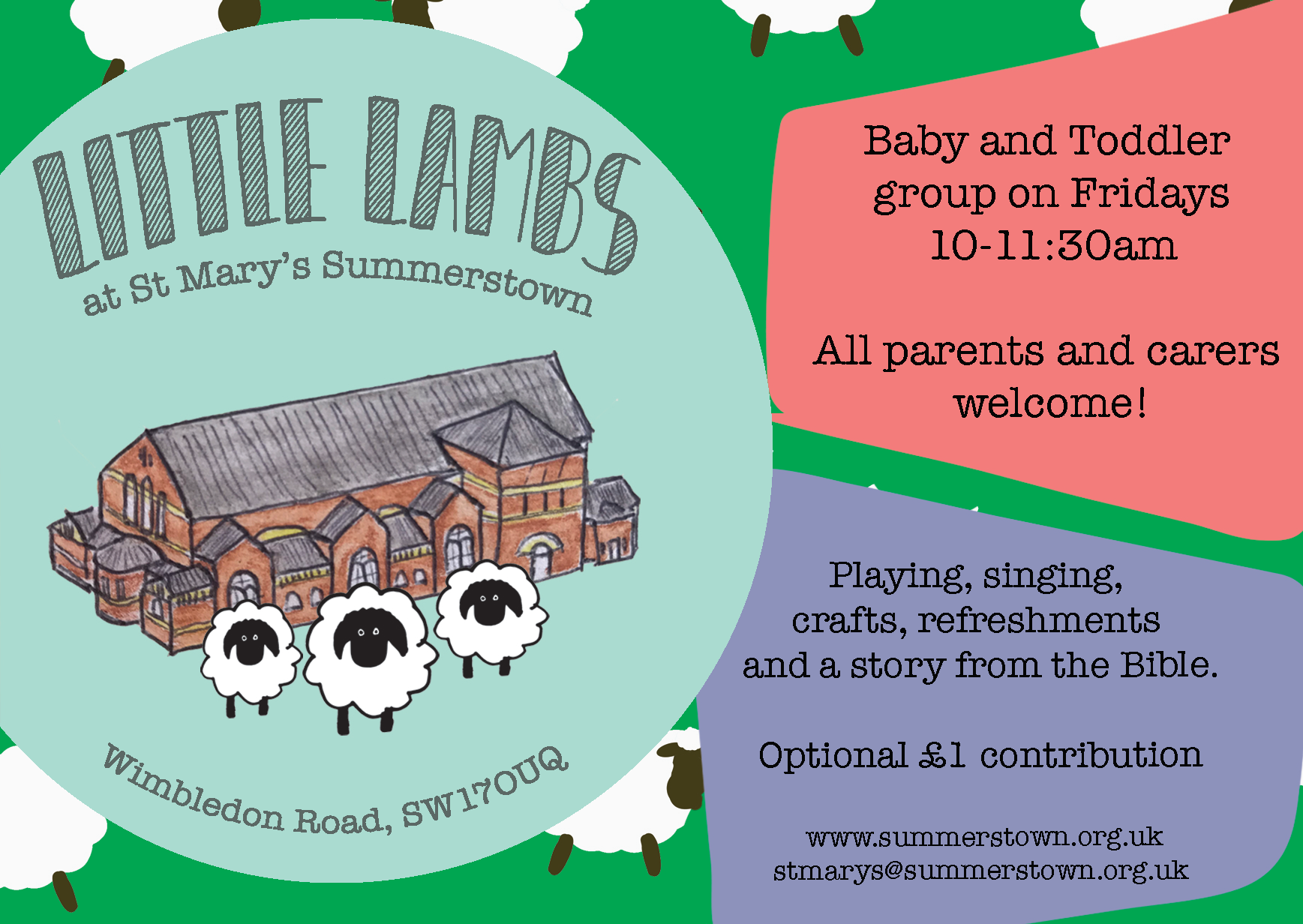 little lambs postcard[5765]